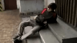 Two guys fucking homeless teen boy and recording it