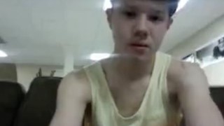 Horny Teen Wanking and Humping the Pillow