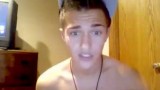 Hot twink masturbating on webcam for strangers